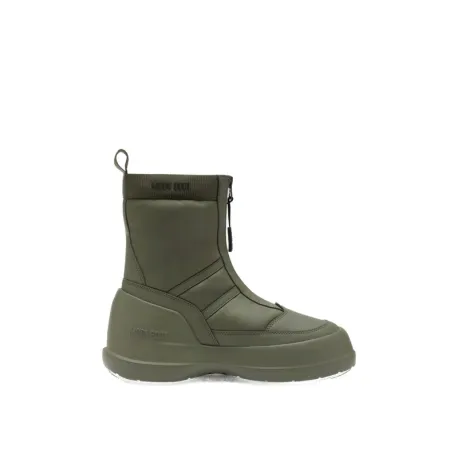 Vysoké zimné topánky MOON BOOT MB LUNA ZIP BOOT -M006 KHAKI