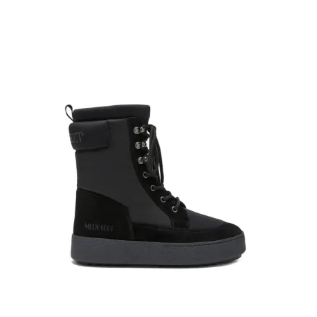 Dámske vysoké zimné topánky MOON BOOT MB LTRACK COMBAT BOOT-N001 BLACK