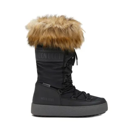 Dámske vysoké zimné topánky MOON BOOT MB LTRACK MONACO WP-N001 BLACK