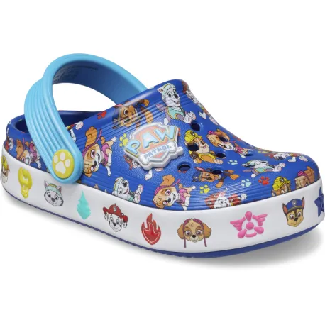 Chlapčenské kroksy (rekreačná obuv) CROCS Paw Patrol Off Court K blue