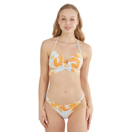 Dámske plavky FUNDANGO Lola Twisted Top-265-soft orange