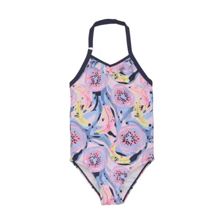 Dievčenské plavky COLOR KIDS Swimsuit, AOP, cherry blossom