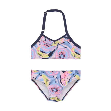 Dievčenské plavky COLOR KIDS Bikini, AOP, cherry blossom
