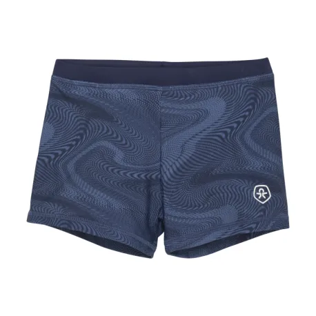Chlapčenské plavky COLOR KIDS Swim Trunks, AOP, vintage indigo