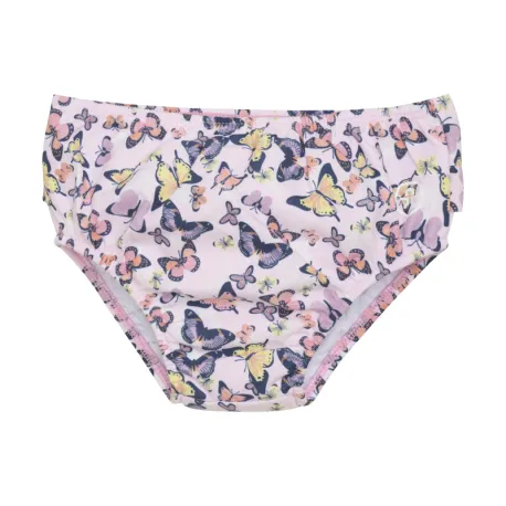 Dievčenské plavky COLOR KIDS Baby Swimdiaper W. Frills, AOP, cherry blossom