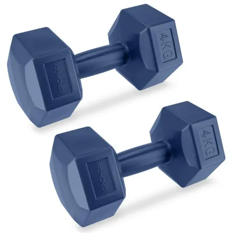 Set závažia SPOKEY MONSTER DARK BLUE HEXA 2x 4 kg