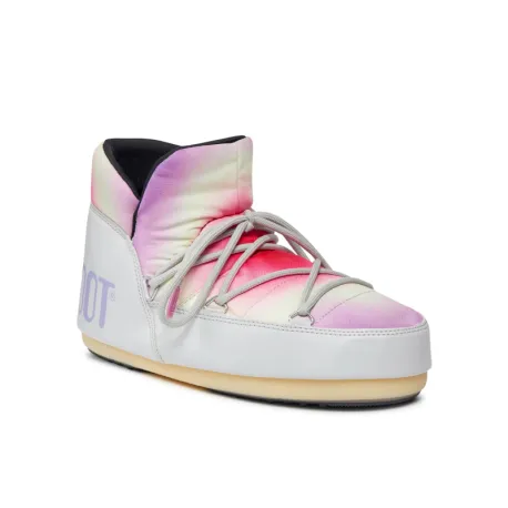 Dámske členkové zimné topánky MOON BOOT PUMPS TIE DYE, 002 glacier grey