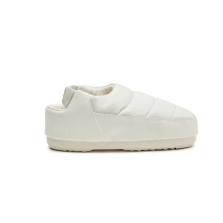 Dámske nízke zimné topánky MOON BOOT SANDAL BAND NYLON, 002 cream