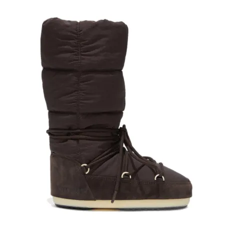 Vysoké zimné topánky MOON BOOT ICON SOFT, 002 dark brown