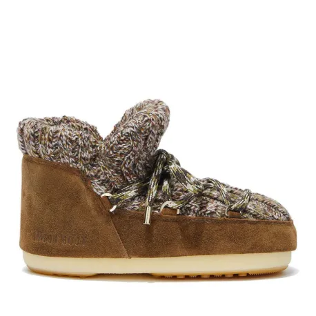 Dámske členkové zimné topánky MOON BOOT PUMPS WOOL, 001 sigaro