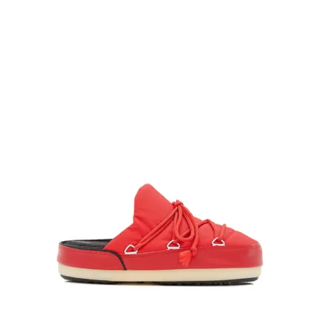 Dámske nízke zimné topánky MOON BOOT MULES NYLON, 003 red