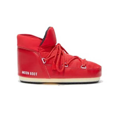 Dámske členkové zimné topánky MOON BOOT PUMPS NYLON, 003 red