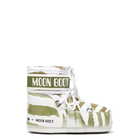 Dámske vysoké zimné topánky MOON BOOT MARS ZEBRA, 001 white sage