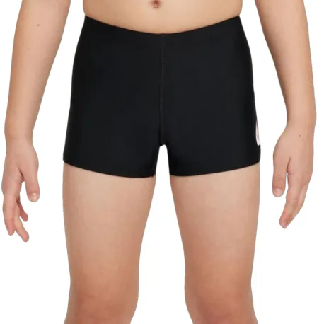 Chlapčenské plavky NIKE SWIM Scribble Square Leg-001-Black