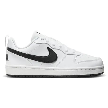 Juniorská rekreačná obuv NIKE Court Borough Low Recraft white black