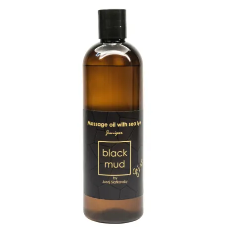 Masážný olej BLACKMUD Massage oil with sea lye Juniper by Juraj Slafkovsky 350 ml