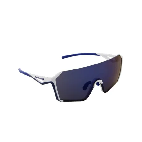 Slnečné okuliare RED BULL SPECT JADEN-004, white, smoke with blue revo, CAT 3, 140-144