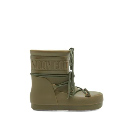 Dámske gumáky MOON BOOT RAIN BOOTS LOW, 007 khaki