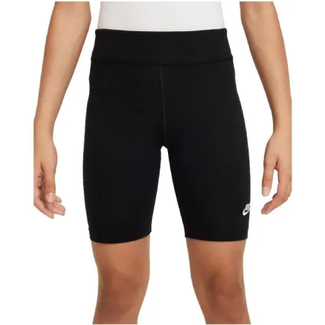 Dievčenské tréningové kraťasy NIKE G NSW 7 IN BIKE SHORT-DX5066-010-black