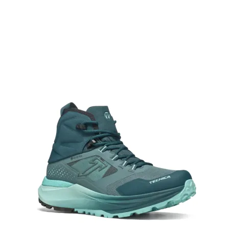 Dámska členková turistická obuv TECNICA Agate S MID GTX, dark blue light blue