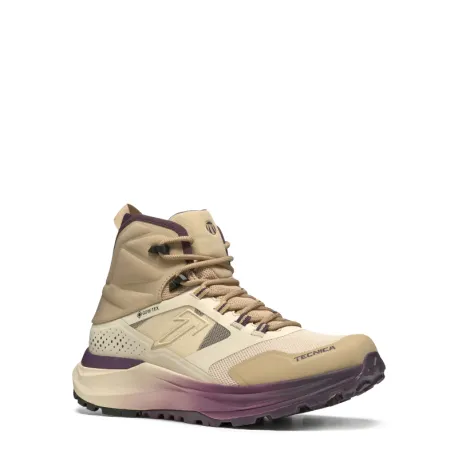 Dámska členková turistická obuv TECNICA Agate S MID GTX, beige violet