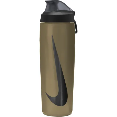 Fľaša NIKE REFUEL BOTTLE LOCKING LID METALLIC GOLD BLACK BLACK IRIDESCENT