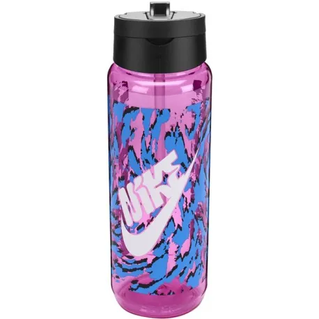 Fľaša NIKE HYC TR RNEW STRAW BTL PP BK WH