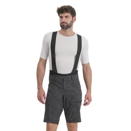 Pánske cyklistické nohavice SPORTFUL Sky rider giara overshort, black