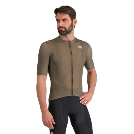 Pánsky cyklistický dres s krátkym rukávom SPORTFUL Checkmate jersey, liquorice blue sea