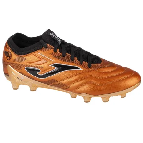 Pánske futbalové kopačky outdoorové JOMA Powerfull Cup M FG gold black