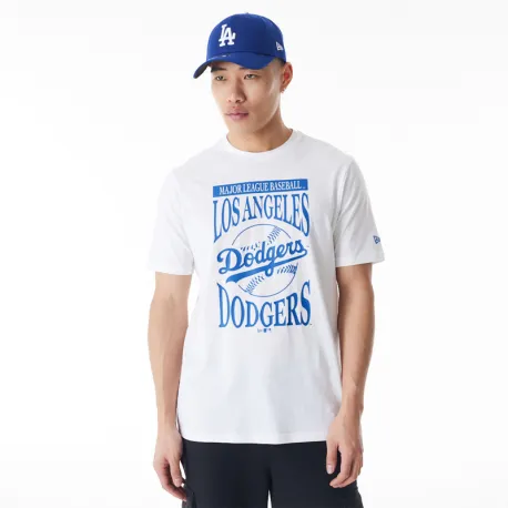 Tričko s krátkym rukávom NEW ERA MLB Bball stack graphic tee LOSDOD