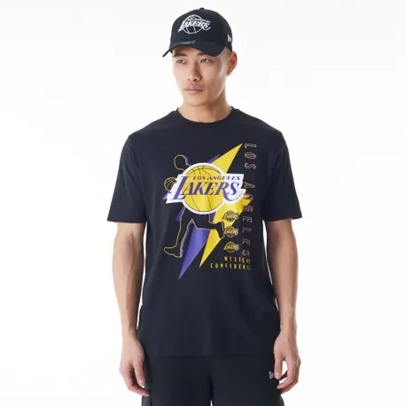 Tričko s krátkym rukávom NEW ERA NBA Player graphic table tee LOSLAK