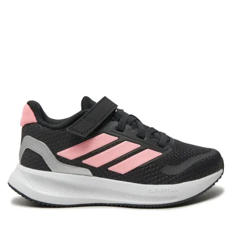 Dievčenská športová obuv (tréningová) ADIDAS Runfalcon 5 K core black pink spark silver metalic