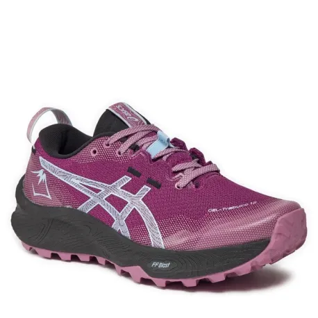 Dámska bežecká trailová obuv ASICS Gel Trabuco 12 blackberry light blue