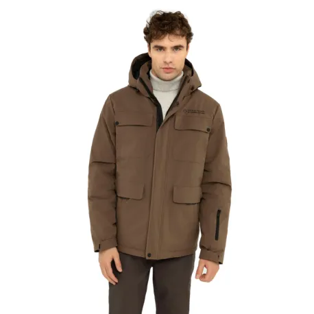 Pánska bunda VOLCANO J-NOEL-500-BROWN