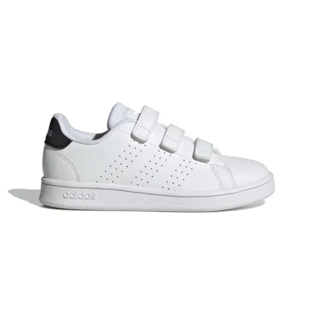 Detská rekreačná obuv ADIDAS Advantage Court K cloud white core black silver metallic