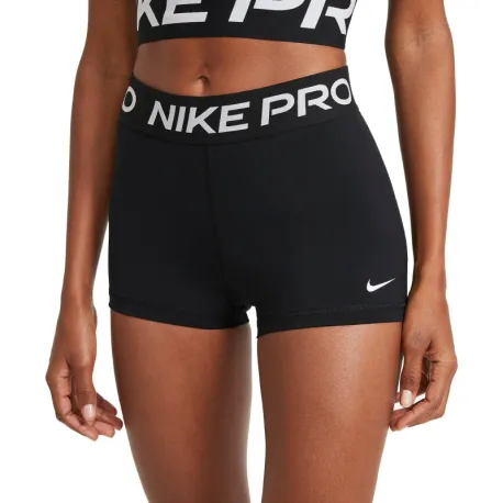 Dámske tréningové kraťasy NIKE PRO Shorts 010 BLACK WHITE
