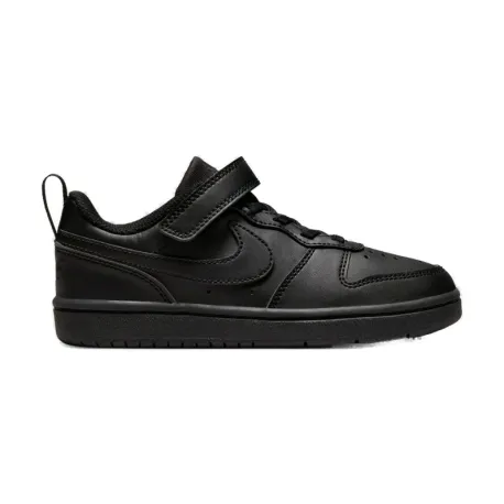 Detská rekreačná obuv NIKE Court Borough Low Recraft black black black