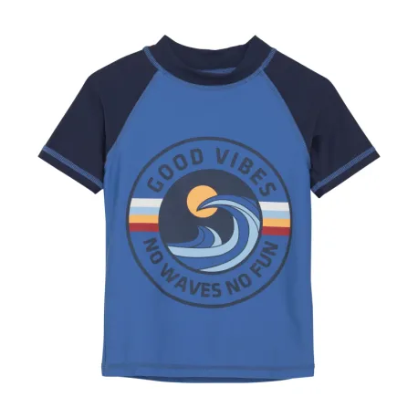 Detské tričko na kúpanie COLOR KIDS T-shirt W. Print-7552-Delft