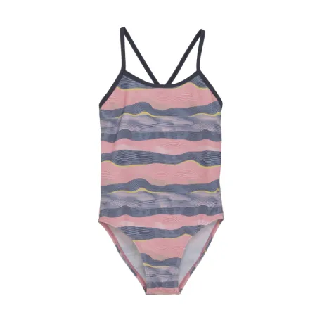 Dievčenské plavky COLOR KIDS Swimsuit Sporty, AOP-5039-Plumeria