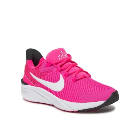 Dievčenská športová obuv (tréningová) NIKE Star Runner 4 Jr fierce pink white black