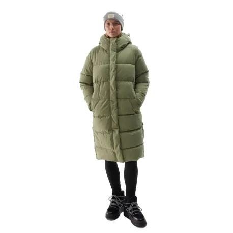 Dámska bunda 4F DOWN JACKET-WAW24TDJAF476-43S-KHAKI