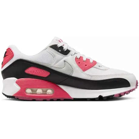 Dámska vychádzková obuv NIKE Air Max 90 white light silver aster pink black