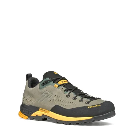 Pánska nízka turistická celokožená obuv TECNICA Sulfur GTX Ms, medium green yellow