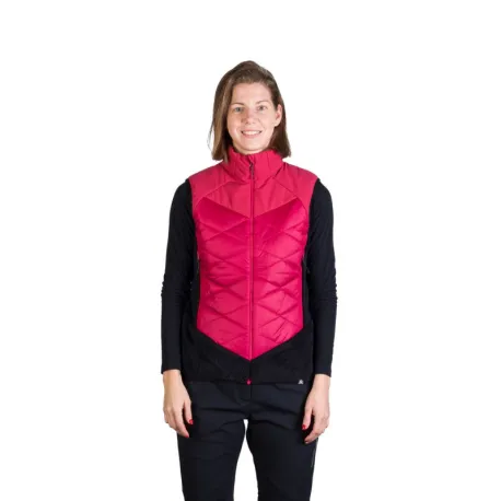 Dámska turistická vesta NORTHFINDER MARIANNE-577cherryblack