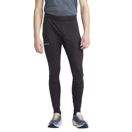 Pánske bežecké zateplené legíny CRAFT ADV ESSENCE WARM WIND TIGHTS 2 M-992000-Slate