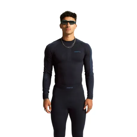 Pánske termo tričko s dlhým rukávom CRAFT ADV WARM INTENSITY LS M-396345-Blaze Royal
