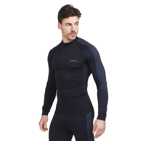 Pánske termo tričko s dlhým rukávom CRAFT ADV WARM INTENSITY LS M-999000-Black