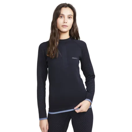 Dámske termo tričko s dlhým rukávom CRAFT ADV WARM INTENSITY LS W-999000-Black