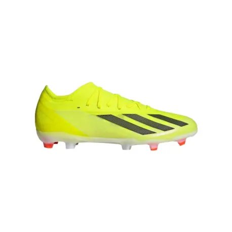 Pánske futbalové kopačky outdoorové ADIDAS X Crazyfast Pro M FG solar yellow core black cloud white